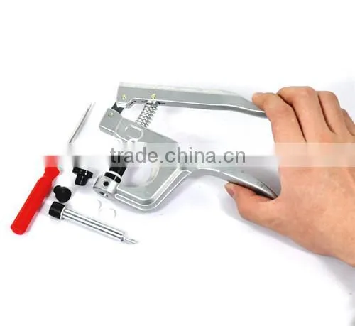Jewelry Tools Silver Button Fasteners Plastic Snap Plier Kit For Cloth Diapers/Bib photo-3