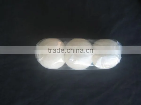 7 cm. diameter Eco friendly wool felted laundry dryer ball/ Hand made felted dryer ball/ 25% power saving felt dryer ball