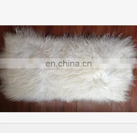 Mongolian Sheep Fur / Tibet Lamb Fur Plate Sheep/Real Lamb Fur Plates