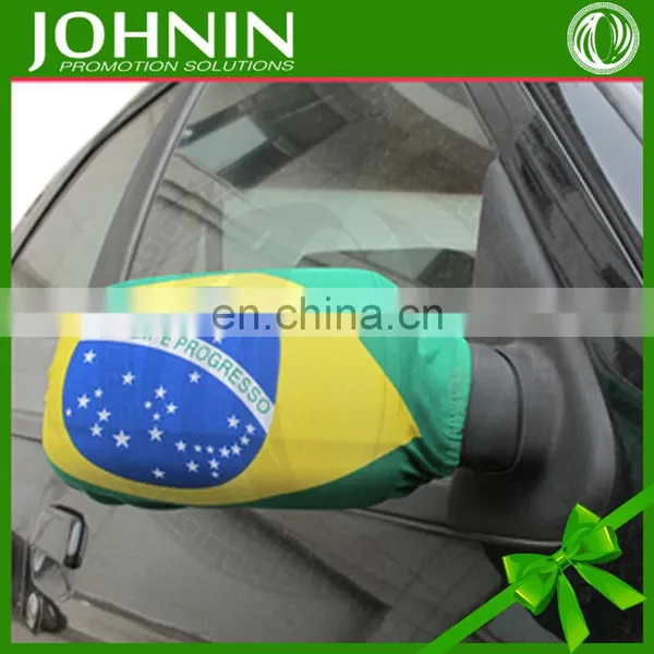 Custom Hot Sell Polyester Print Promotion Cover Sock Car Mirror Flag photo-4