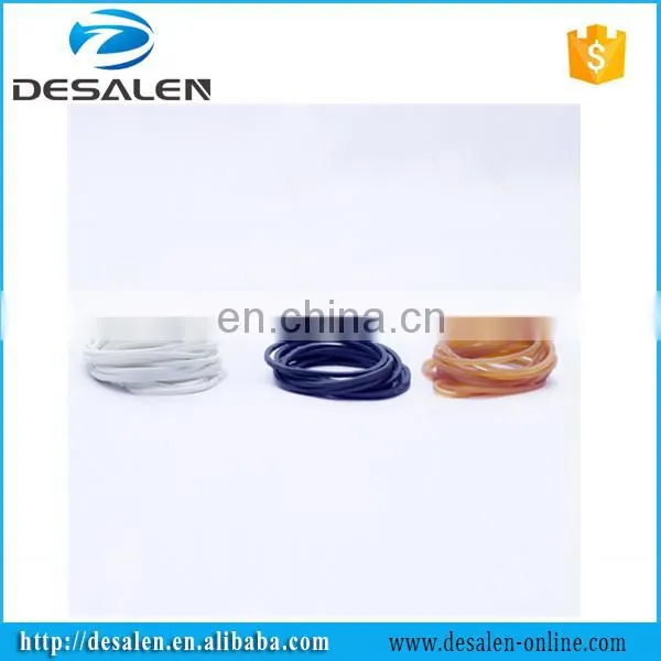 100pcs/bag 6CM Black Magic Rubber Bands Magic Bands Street Magic Trick photo-2