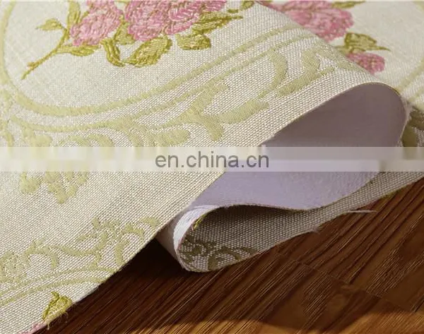 Feitex Textile Wall Paper Seamless Wall Covering High Quality Jacquard Wallpaper photo-3