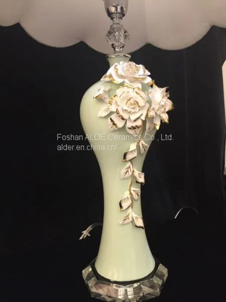 Handwork Firing Ceramic Artware Table Lamp photo-2
