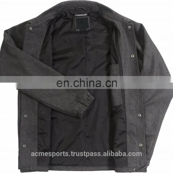 Coach Jackets - New Fashion Coach Jacket With Side Pocket - Custom Logo Design - New Design 2017 photo-2
