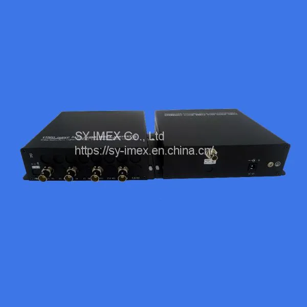 4ports 3G SDI Media Converter, SY-3G-4SDI 4-Channel 3G-SDI Multiplexer Over Singlemode Fiber Extender photo-2