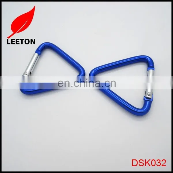 Factory Supply Aluminum Triangle Carabiner Hook Keychain photo-4