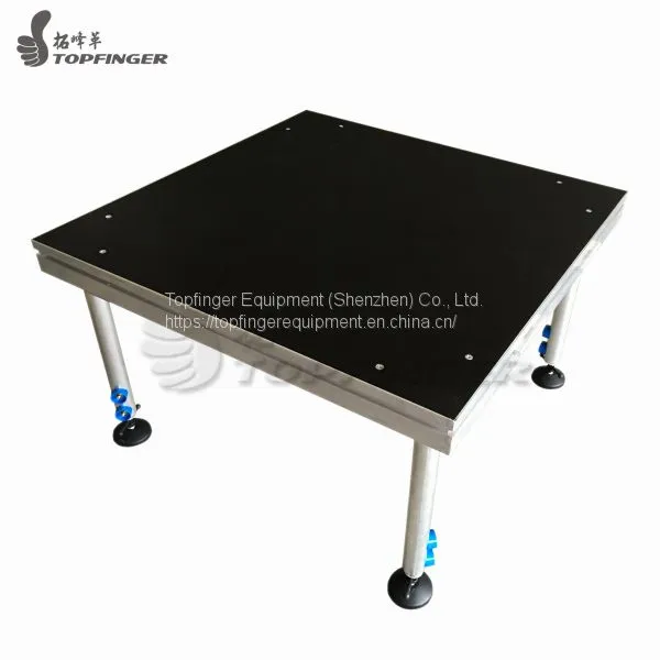 Festival Mini Laser Decoration Used Lighting Banquet Quick Scaffolding Aluminum Folding Platform Stage for Sale photo-4