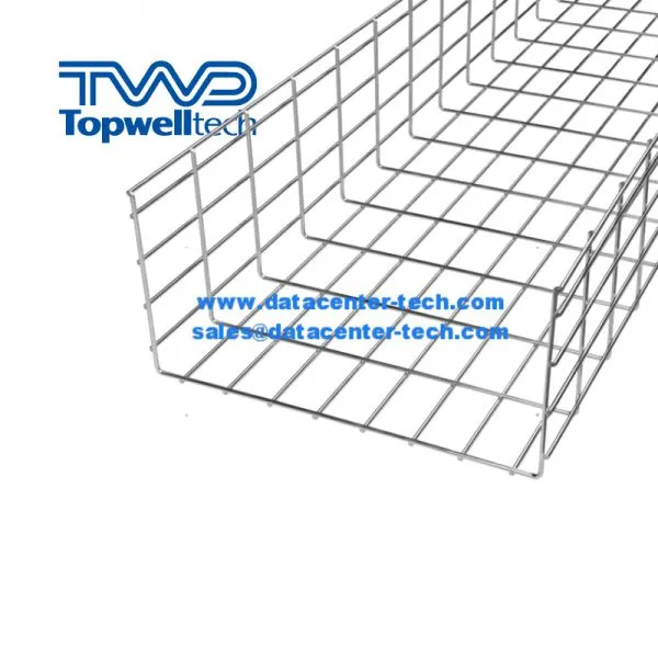 Electro Zinc Plated Wire Mesh Cable Trays photo-4