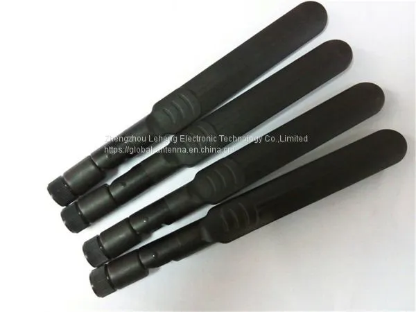 4G Wireless Rubber Antenna With Folding Connector 3dBi Gain
