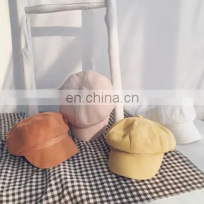 New British Style Children's Beret Boys and Girls Temperament Beret Baseball photo-4