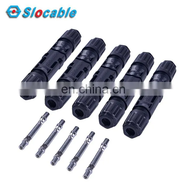 TUV Certified Waterproof Power PV DC Solar Connector Cable Connection photo-5