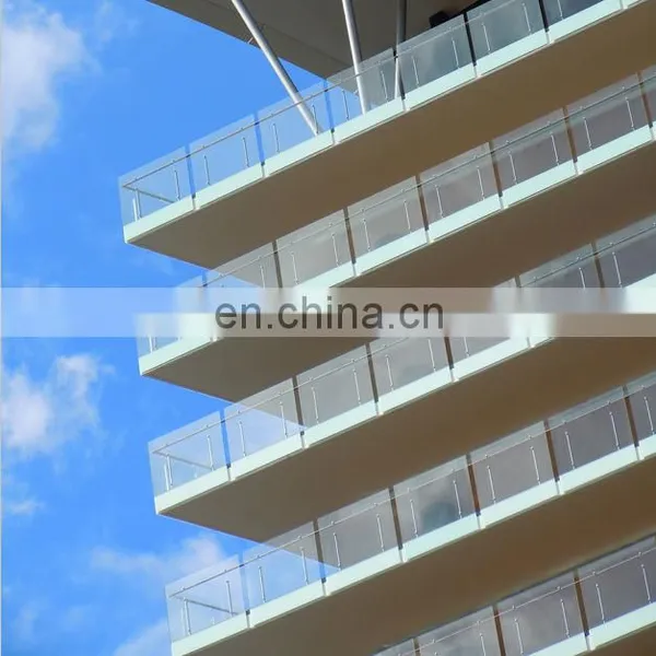 High Quality Good Price Safety Toughened Laminated Glass Balcony Railing photo-2