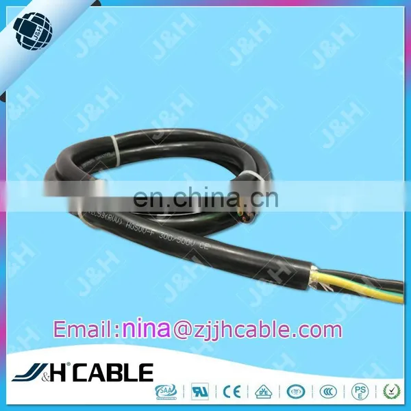 VDE Approved Flexible Power Cable H05VV-F 2/3/4/5 Cores 0.75~4.0mm2 photo-4