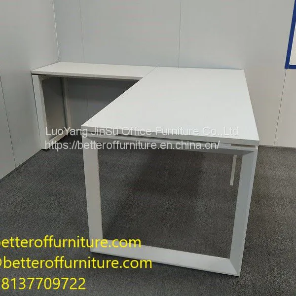 L-Shaped Office Desks & Workstations  L1800XW800XH750 Steel Tube Wooden Available photo-2