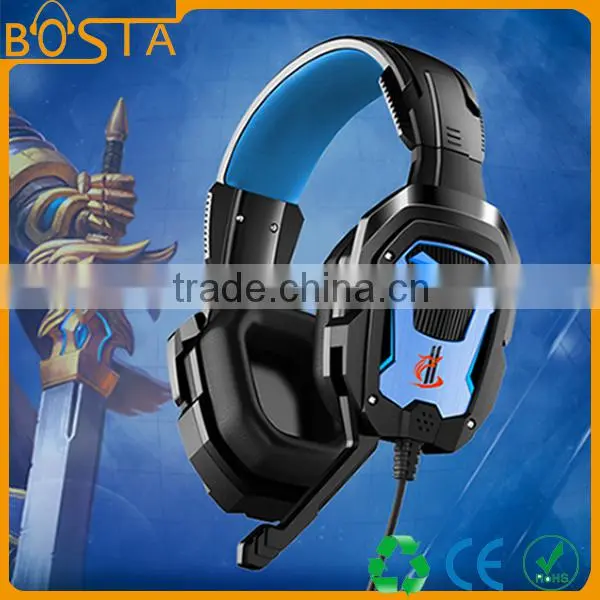USB Stylish Good Quality Promotional Stereo Gaming Headsets With Microphone photo-2