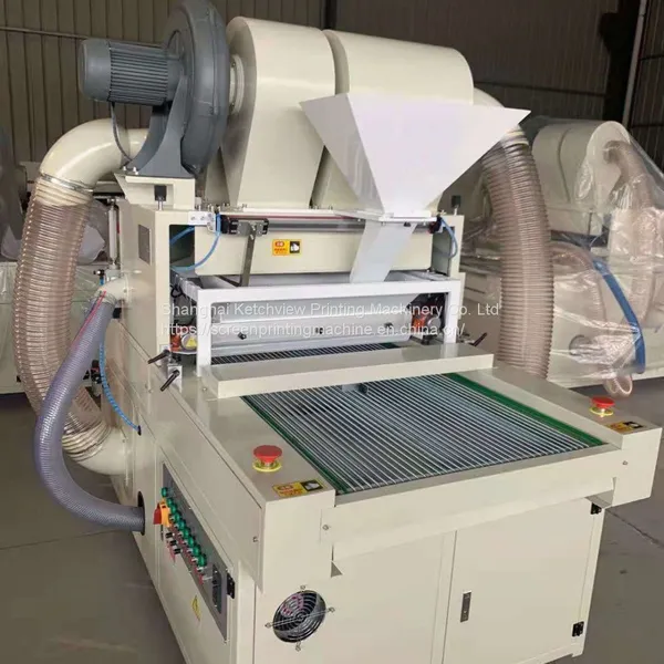 Hot Melt Powder Dusting Machine for Adhesive Powder Glue photo-4