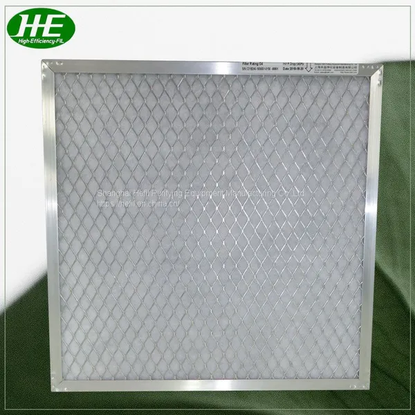 Primary Efficiency Washable G4 Panel Air Filter for Ahu Pre Filter photo-2
