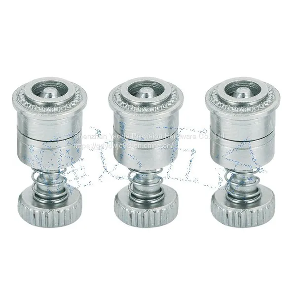 Stainless Steel Electronic Turned Fasteners Assembly CaptivePF7M-M3 M4 Spring Loaded Screw
