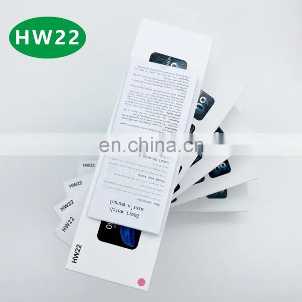 HW22 Smartwatch Men With Normal Dial HD Full Touch Heart Rate Monitoring Series 6 7 Sport Hw22 Smart Bracelet photo-5