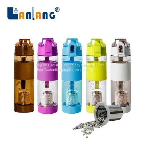 Factory Supplier Alkaline Ionizer Water Bottle Portable