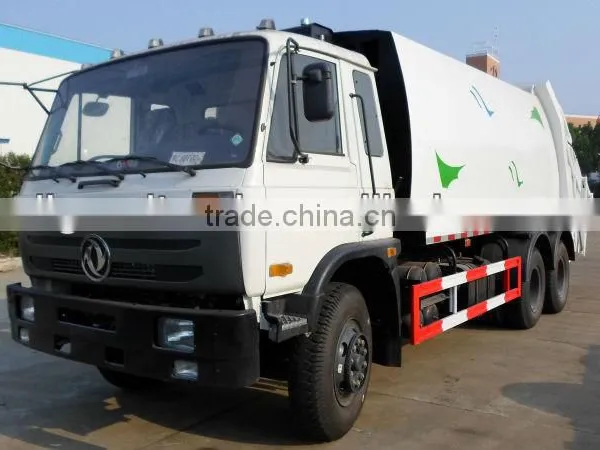 Dongfeng 6x4 refuse compactor truck 16CBM for sale