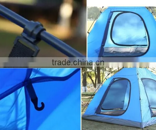 Good Quality Four Person Automatic Double Layer Camping Tent photo-3