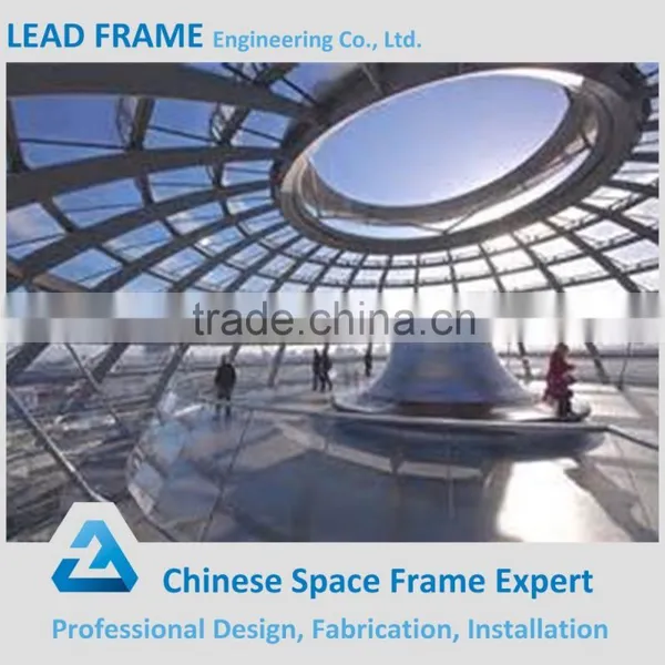 Beautiful Steel Space Truss Space Frame for JIS Building Glass Dome photo-5