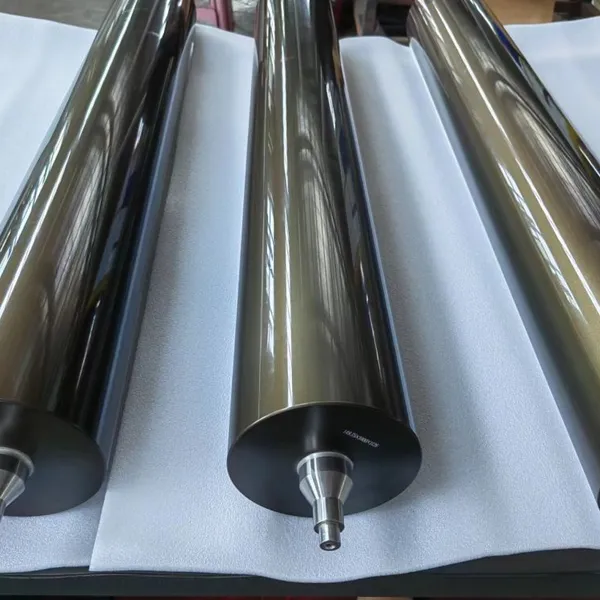 Hard Anodized Aluminum Guide Roller With Web Guide Control System photo-3