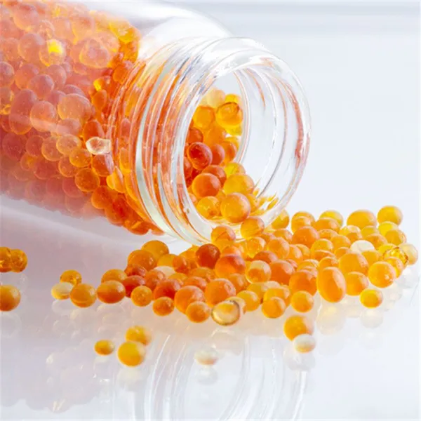 Cobalt-free Cobalt-free Color-changing Silica Gel 1-3mm Orange Desiccant