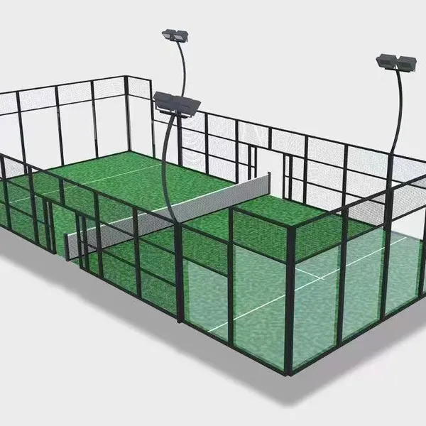 Padel Tennis Court Manufacturer Paddle Court Supplier Buy Panoramic Outdoor Padel Court Cancha De Padel Factory photo-3