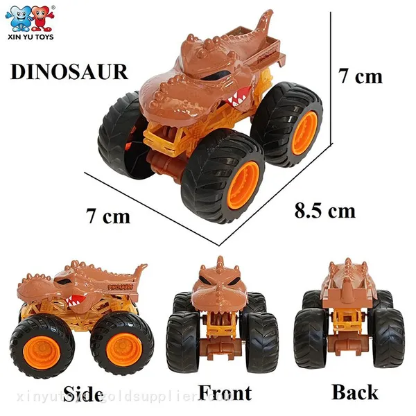 1:43 Scale Diecast Animal Toy Car Eagle Zebra Rhinocero Shark Dinosaur Dog Free Wheeling photo-5