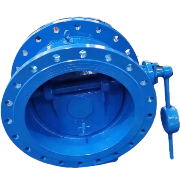 Non Return Valve Tilting Disc Flange Buffer Check Valve with Hydraulic Damper