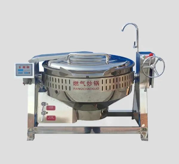 220V Gas Tilting Pan With Manual Tilt Control for Commercial Kitchens photo-2