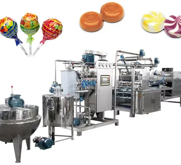 High Productivity Die-Formed Hard Candy Production Line photo-6