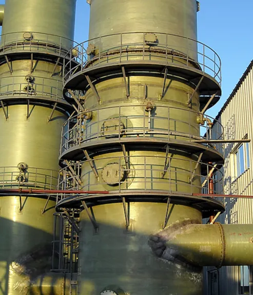 Fiberglass Reinforced Plastic (frp) Dry Tail Gas and Exhaust Gas Scrubber, Neutralize Tail Gas, Hydrochloric Acid Tail Gas Scrubbing and Purification Tower photo-5