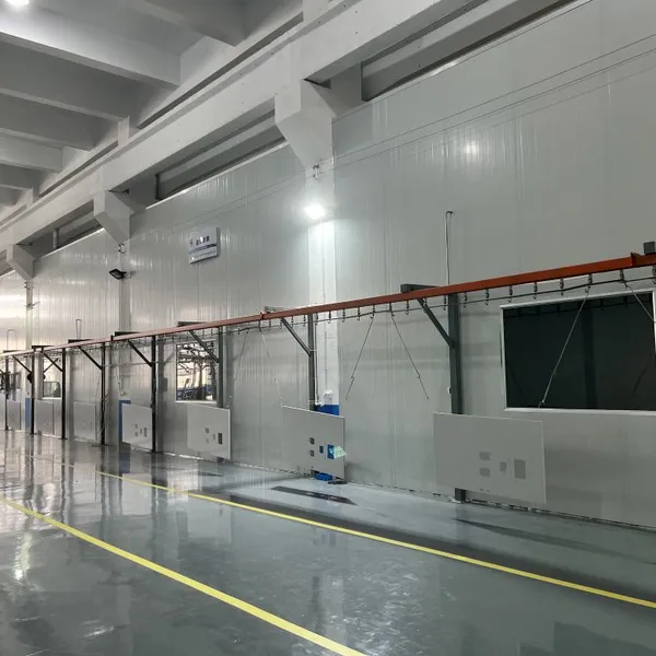 Fully Automatic Small Cabinet Metal Powder Coating Line for Mass Production of Miniature Storage Metal Cabinets photo-2