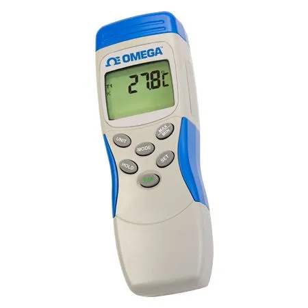 OMEGA Single Input J / K / T Type Thermocouple Thermometer HH - 25 U