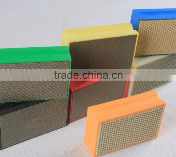 Electroplated Diamond Hand Polishing Pad photo-2