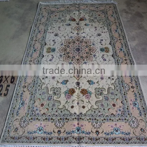 4x6ft on Sale Chinese Silk/wool Hand Knotted Carpet photo-2
