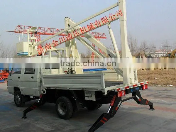 High Quality Vehicular Self-propelled Articulated Work Platform/hydraulic Vehicle Mounted Boom Lift Platform photo-3