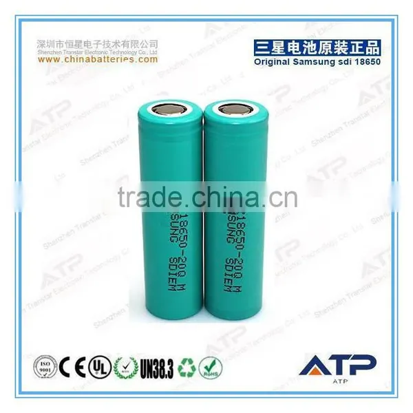 Samsung Lithium Ion Battery Cell 18650 2000mah / 18650 High Discharge Rate Battery Cells / Samsung INR18650-20Q photo-2