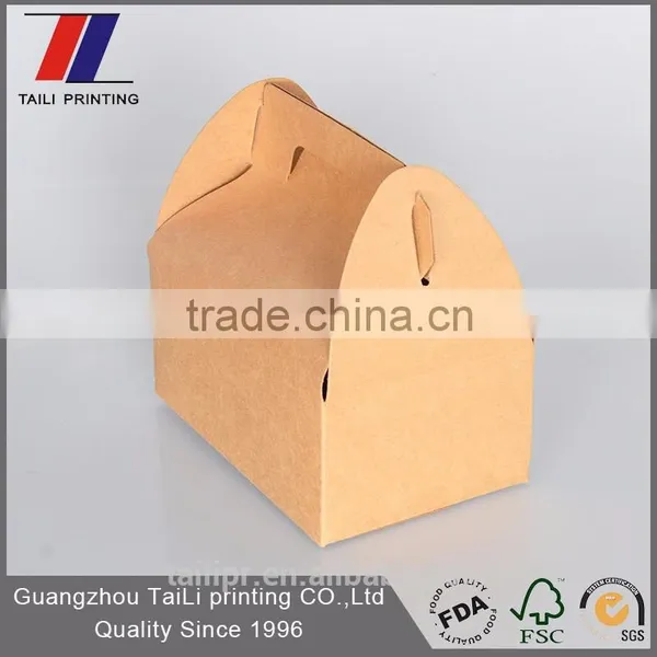 Custom Brown Cardboard Lunch Boxes photo-3
