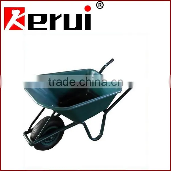 China Factory Complete Production Line Heavy Work Large Plastic and Metal Wheelbarrow With Competitive Price photo-2