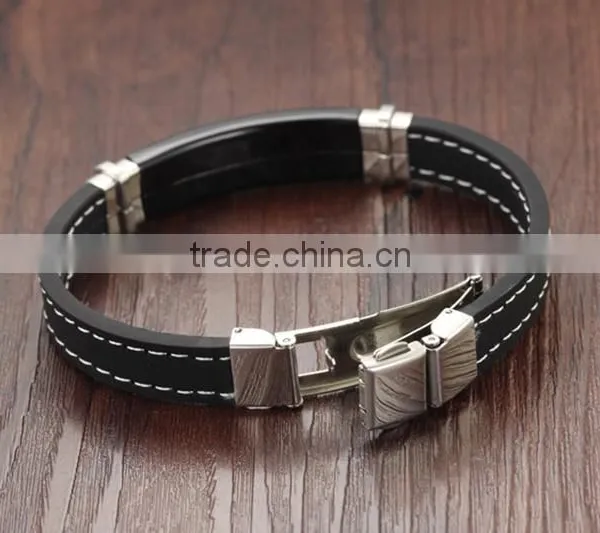 Best Sale Connectable Silicone Bracelets for Gift photo-3