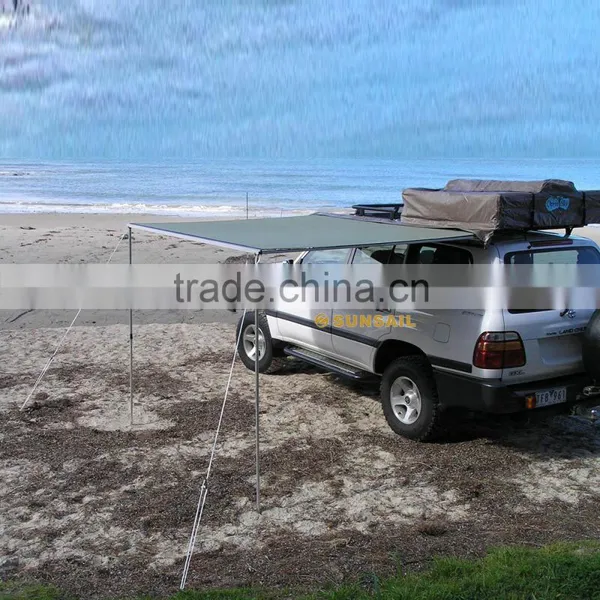 5-8persons One Single Car Roof Foxwing Awning