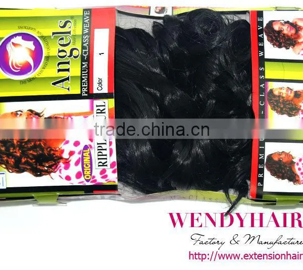 Peruvian Human Hair Angel Rippul Curl Packing Hair photo-2