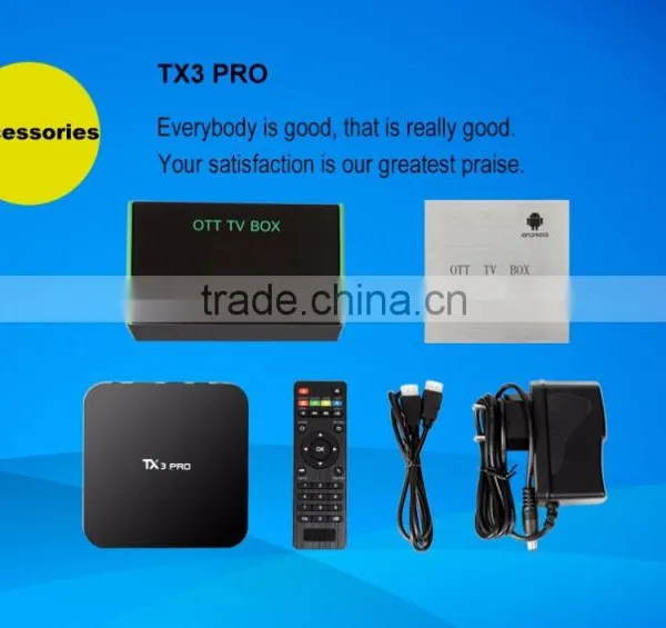 TX3 PRO Amlogic S905x tv Box 1gb Ram tv Box Android 6.0 Smart TX3 PRO Kodi 16.1 Bluetooth 4.0 Quad Core 1GB 8GB TX3 PRO photo-3