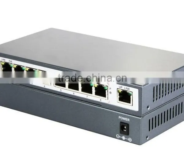 Best 9 Port POE Switch With 8 POE Ports 25.5W/ 8 Port POE Switch/ POE Switch in China photo-3