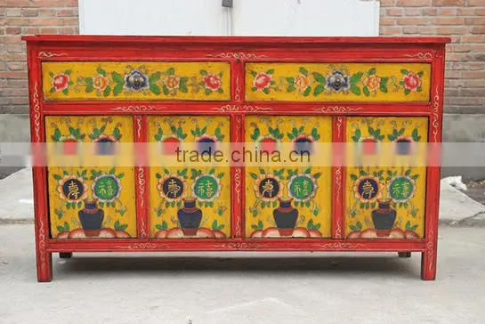Chinese antique solid wood tibetan furniture