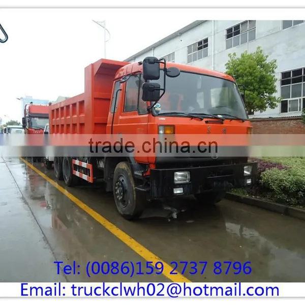 15-25 Tons Sand Tipper Truck, 3 Axles Tipper Truck Capacity photo-2
